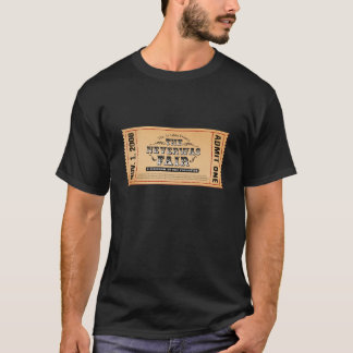 T-shirt justo do bilhete de Neverwas