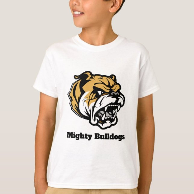 T-Shirt Juvenil para Bulldog Personalizado (nome e (Criador carregado)