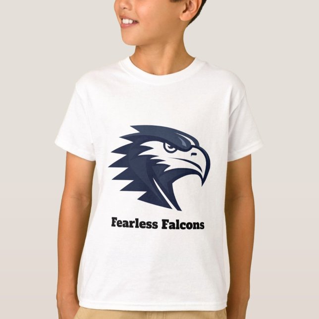 T-Shirt Juvenil para Falcões Personalizados (nome  (Criador carregado)
