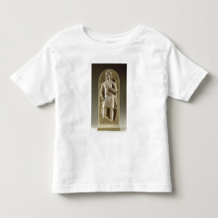 T-shirt Juventude ou Maitreya ereto, Gandhara (estuque)
