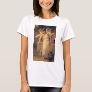 T-shirt Juventude por Bouguereau, Retrato Vitoriano de Anj