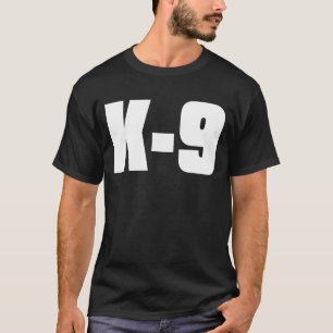 T-shirt K-9 preto
