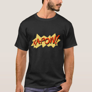T-shirt KA-POW! frente e verso
