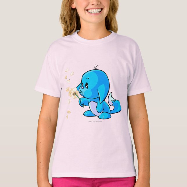 T-shirt Kacheek Blue (Frente)