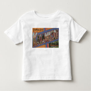T-shirt Kalamazoo, Michigan - grandes cenas da letra