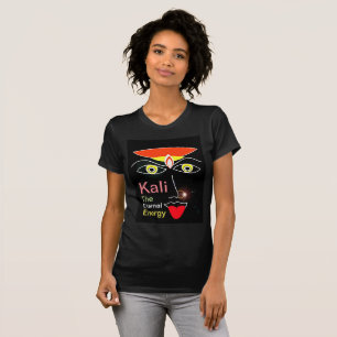 T-shirt Kali das mulheres a energia eterno
