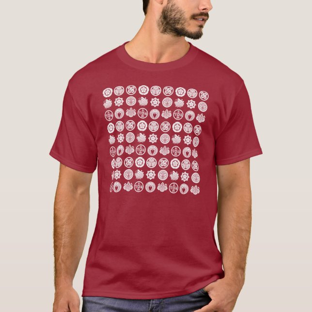 T-shirt kamon pattern2 (Frente)