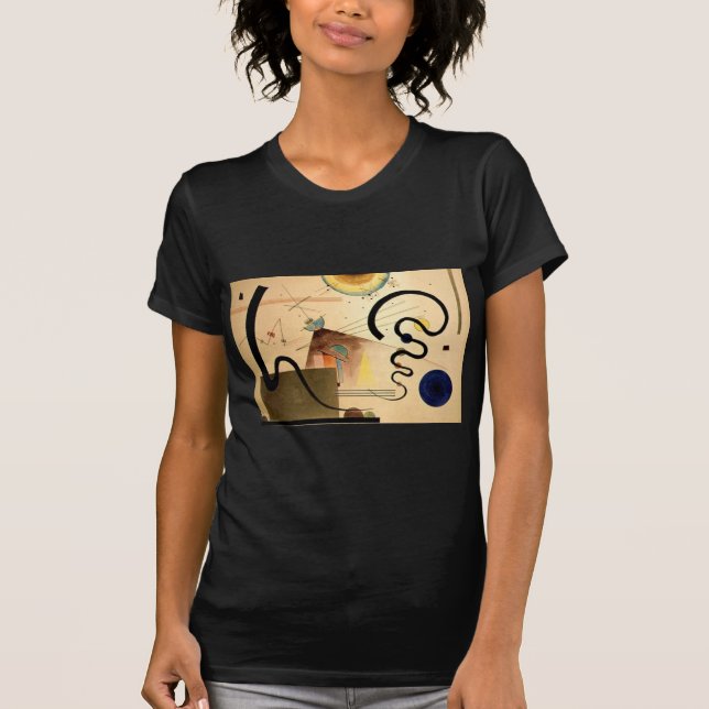 T-shirt Kandinsky Abstrato (Frente)