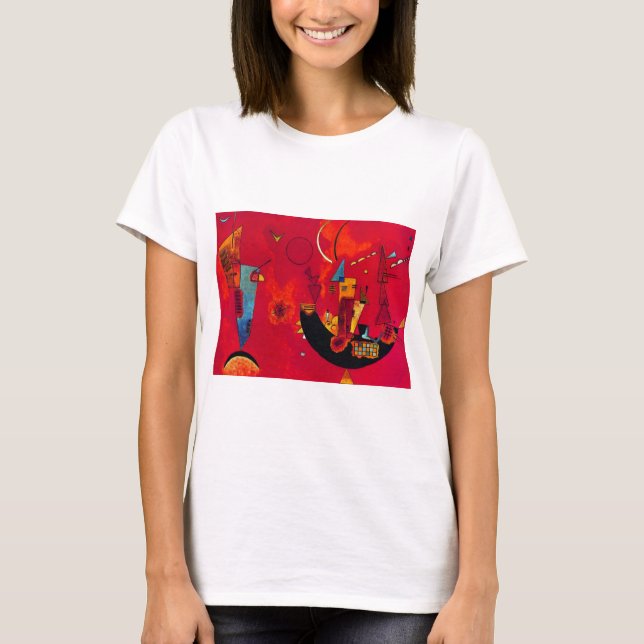 T-shirt Kandinsky Mit und Gegen (Frente)