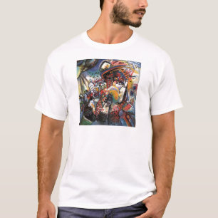 T-shirt Kandinsky Moscou I Cityscape Abstrato Painting