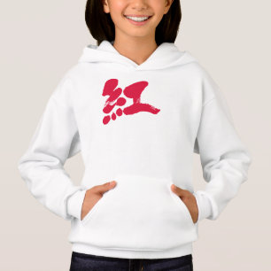 T-shirt [Kanji] Cor do Crimson