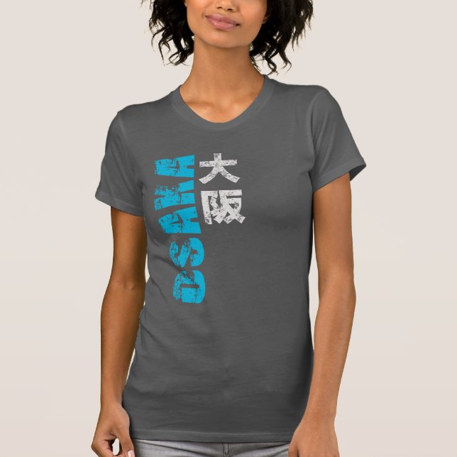 T-shirt Kanji de Osaka (Frente)