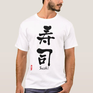 T-shirt KANJI do sushi