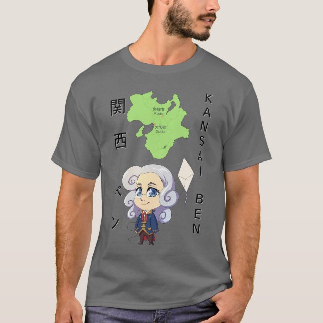 T-shirt Kansai-Ben (Franklin) (Frente)