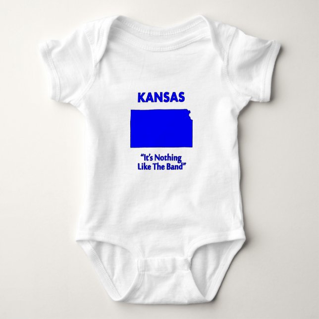 T-shirt Kansas - Não é Nada Como a Banda (Frente)