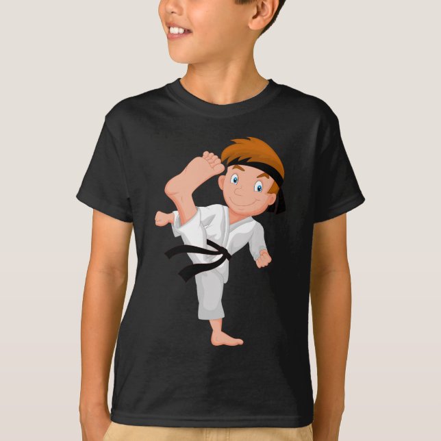 T-SHIRT KARATE BOY (Frente)