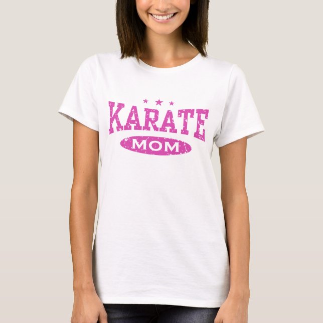 T-shirt Karate Mãe (Frente)