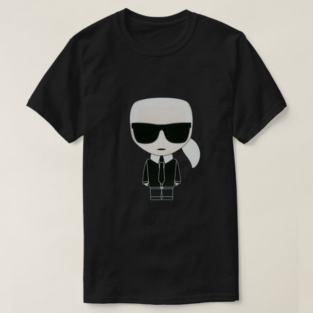 t-shirt karl lagerfeld (Frente do Design)