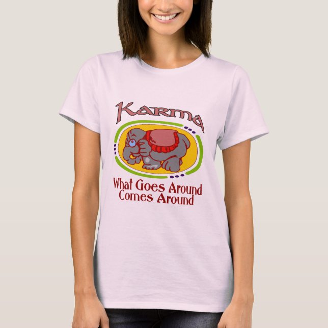 T-shirt Karma Elephant (Frente)