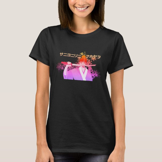 T-shirt Katana girl (Frente)