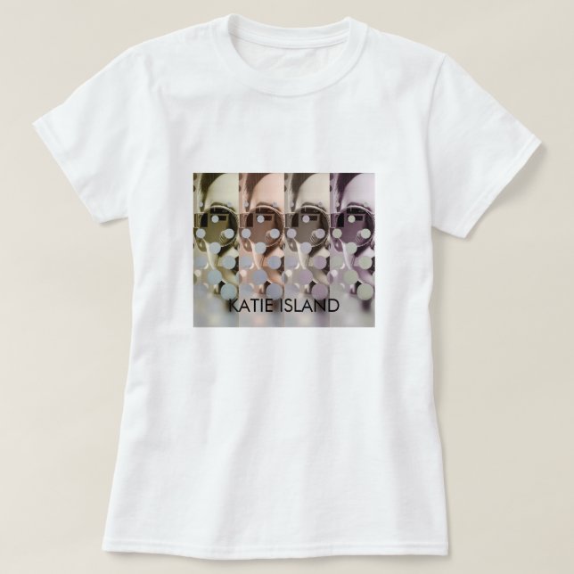 T-Shirt Katie Island (Frente do Design)