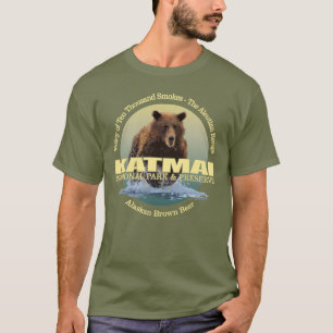 T-shirt Katmai (Urso Marrom) WT