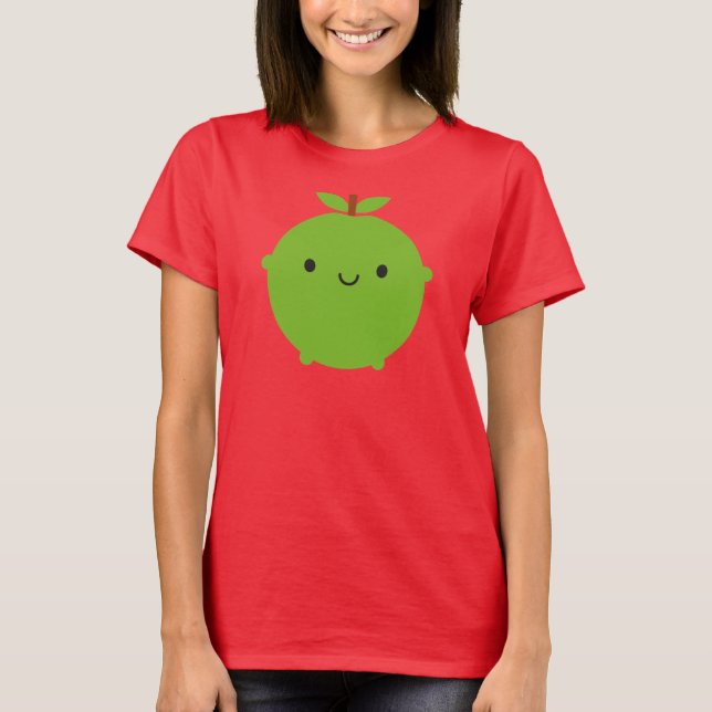 T-shirt Kawaii Apple (Frente)