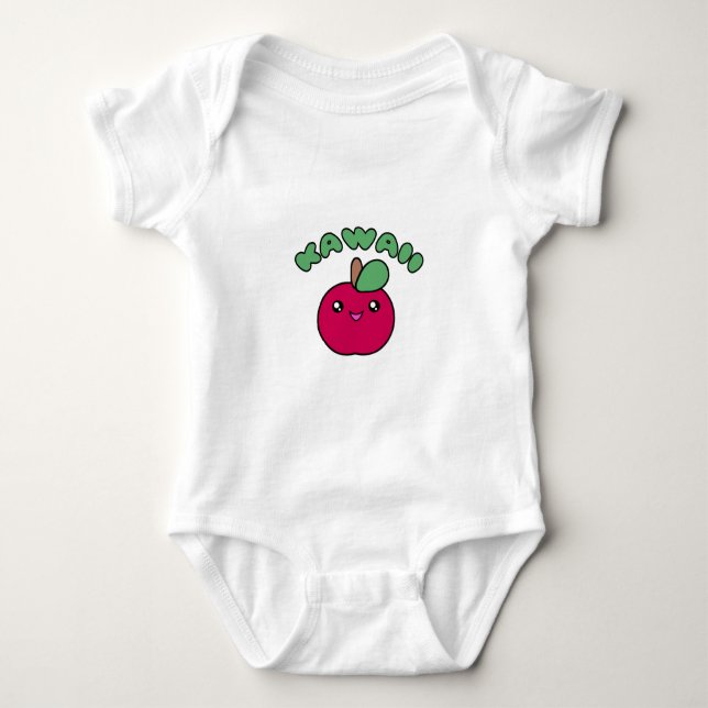 T-shirt Kawaii Apple (Frente)
