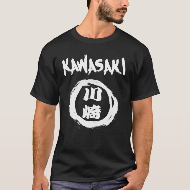 T-shirt Kawasaki Grafite (Frente)