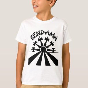 T-shirt Kendama Sun, preto
