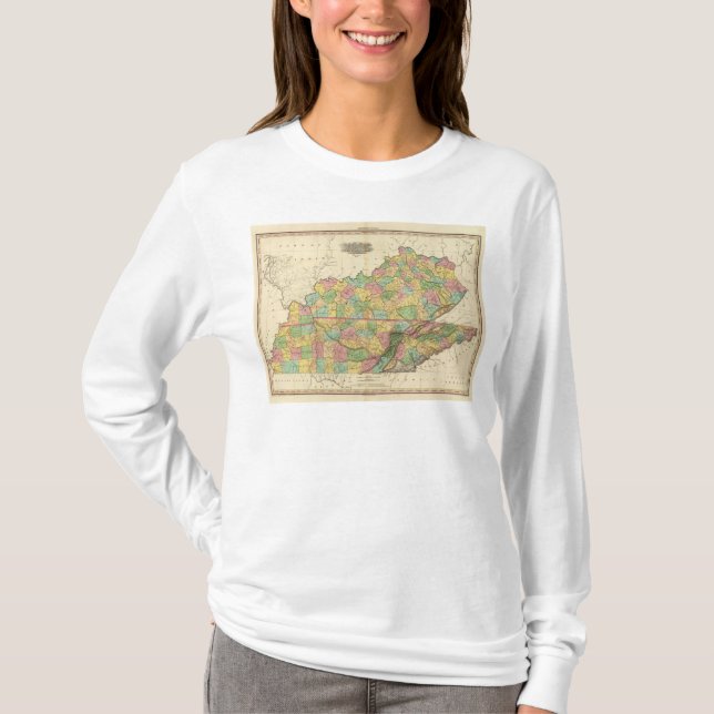 T-shirt Kentucky e Tennessee 6 (Frente)