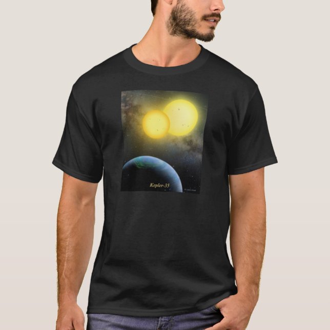 T-shirt Kepler-35 (Frente)