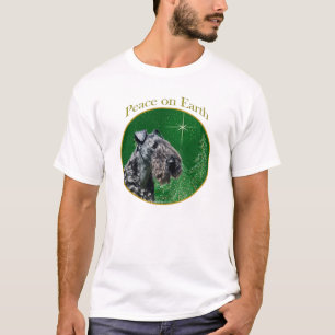T-shirt Kerry Blue Terrier Peace