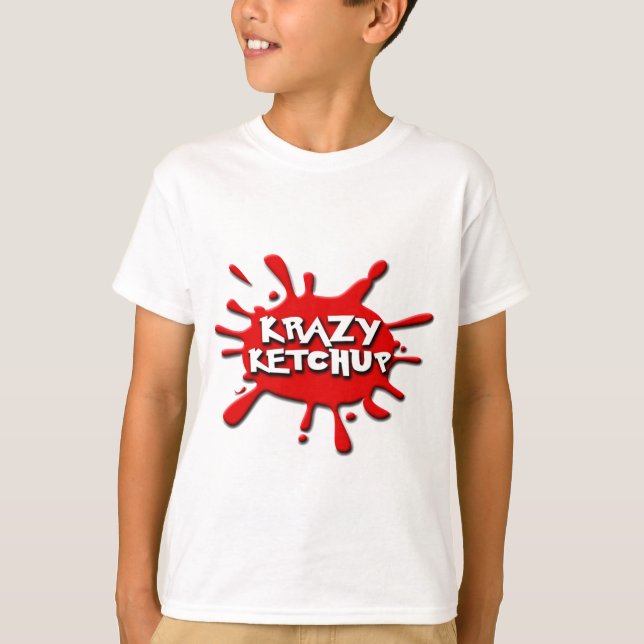 T-shirt ketchup do TM Krazy (Frente)