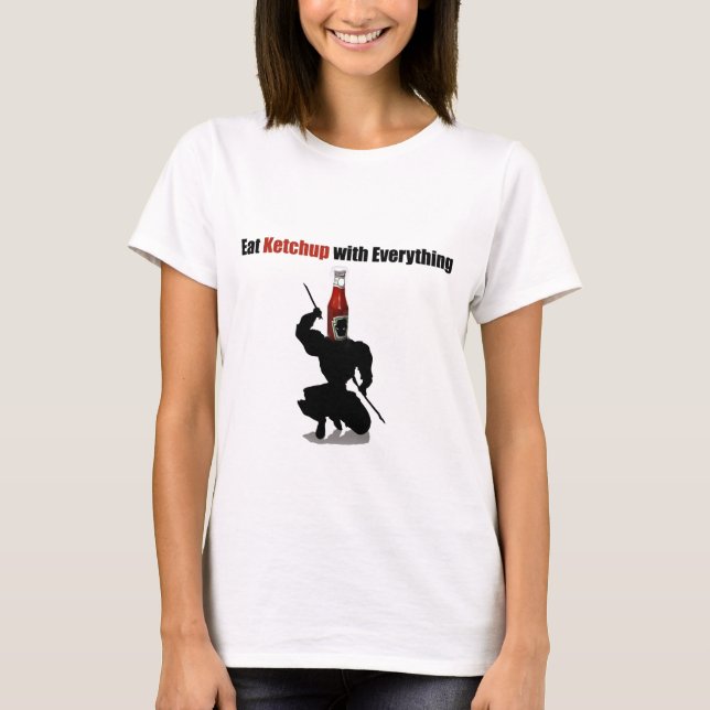 T-shirt Ketchup Ninja (Frente)
