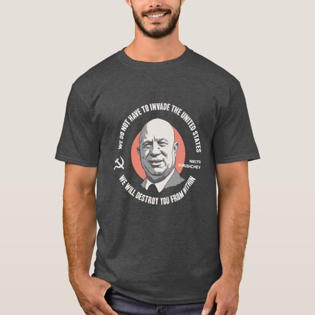 T-shirt Khrushchev de dentro de (Frente)