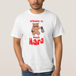 T-shirt Ki forte muito Tshirt do branco de Hara