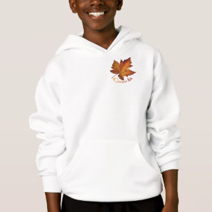 T-shirt Kid de Jaqueta de Hoodie Canada Kid