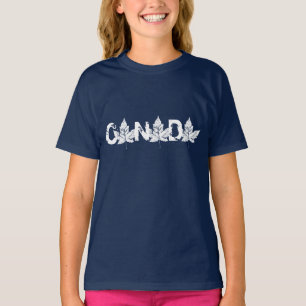 T-shirt Kid's Canada Hoodie Canada Souvenir Kid's Shirts