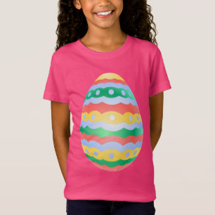 T-Shirt Kid's Easter Egg T-shirt da páscoa