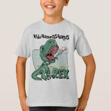 KidsNameOSAURUS Rex edita com nome do seu miúdo!