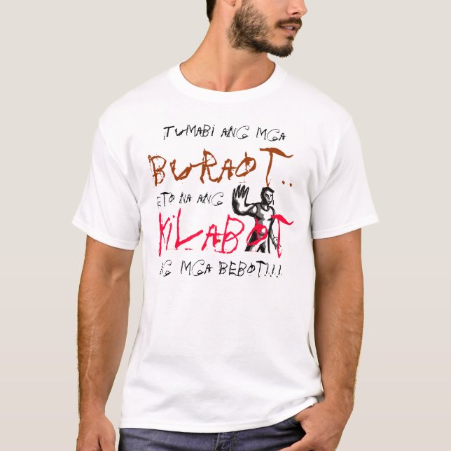 T-shirt Kilabot nn Bebot shirt (Frente)