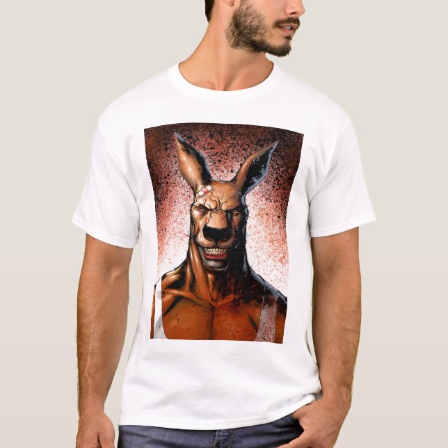T-shirt Killeroo por Wayne Nichols (Frente)