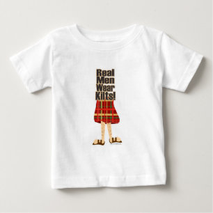 T-shirt Kilts reais do desgaste de homens