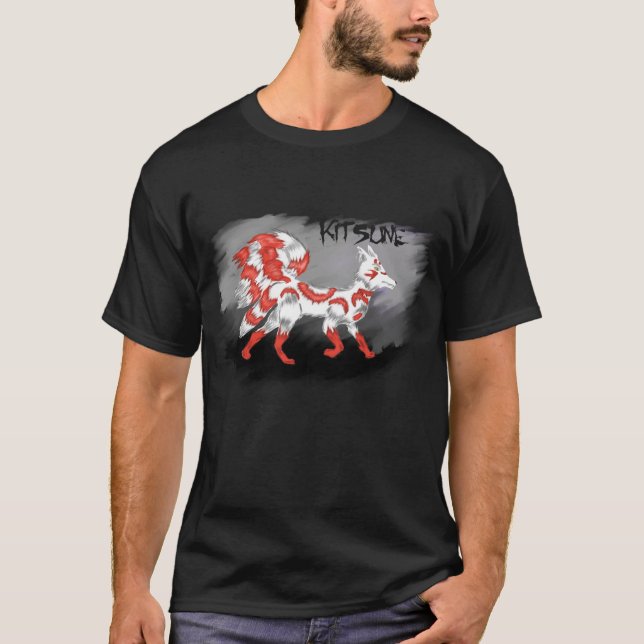 T-shirt kitsune tshirt (Frente)
