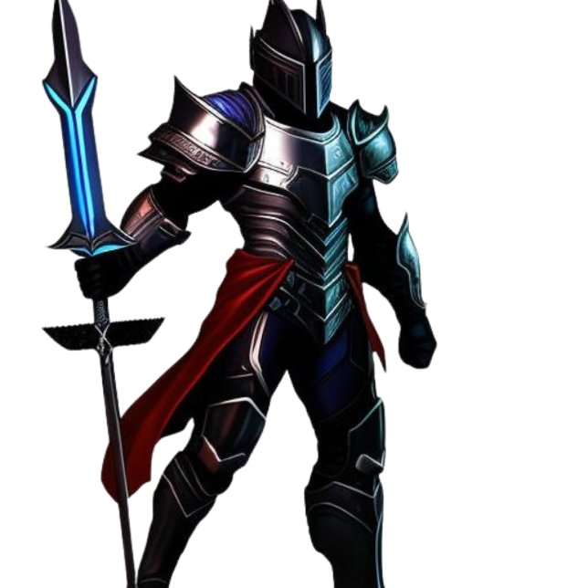 T-Shirt Knight Vibrante (Criador carregado)