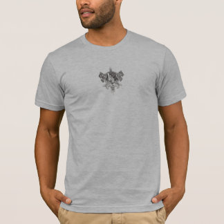 T-shirt Knighthood - amigos da reunião, cinzentos
