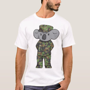 T-shirt Koala do exército