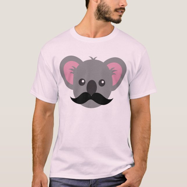 T-shirt Koala do Moustache (Frente)