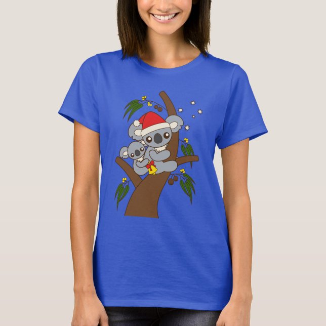 T-shirt Koalas do Natal (Frente)